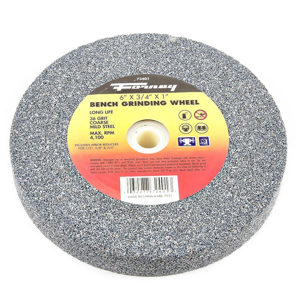 72401 Bench Grinding Wheel, 6 in x